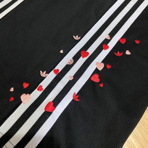 Adidas Women's Track Pant Love Heart Detail - Picture 4 of 10